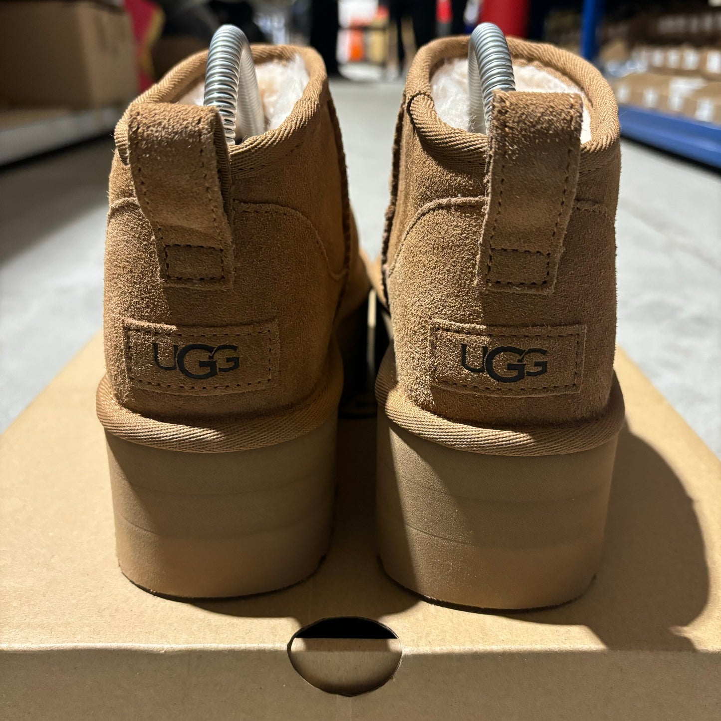 UGG Ultra Mini Platforms Tan