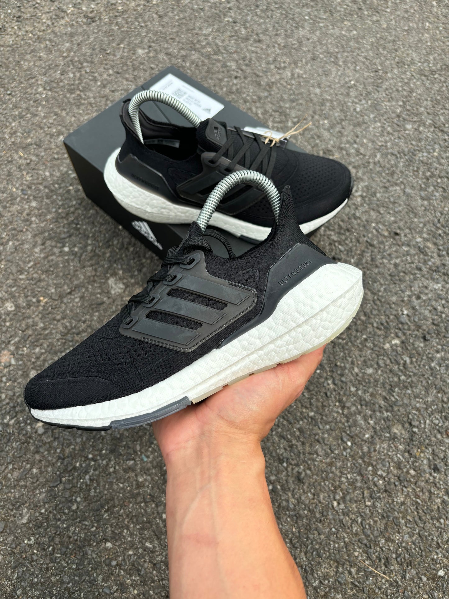 Adidas Ultra Boost 21 Shoes Black