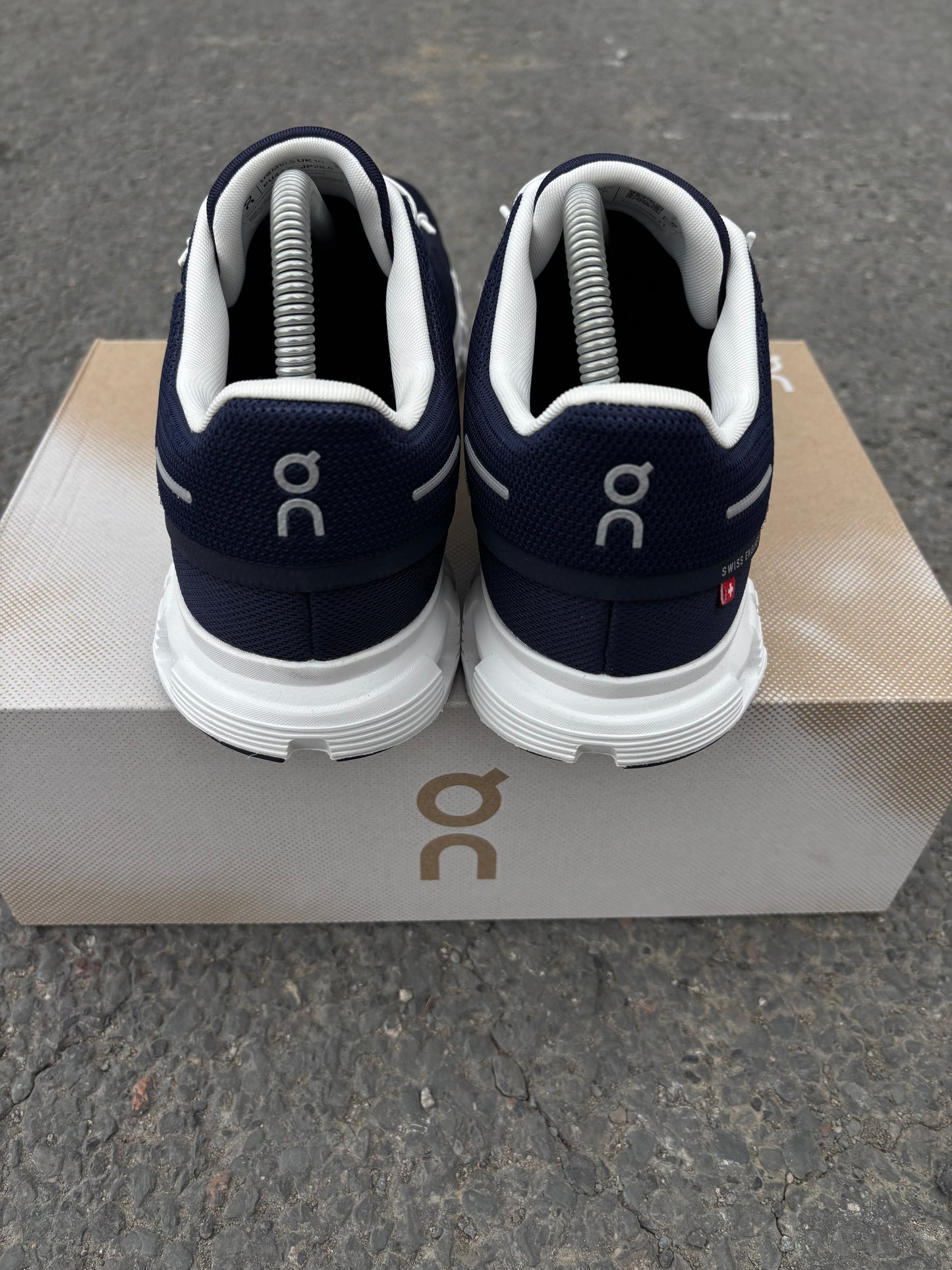 On Cloud 6 Navy White