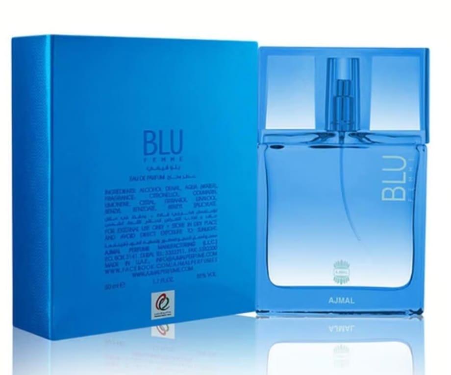 Ajmal Blu Femme EDP 50ml - Vanity Gifts