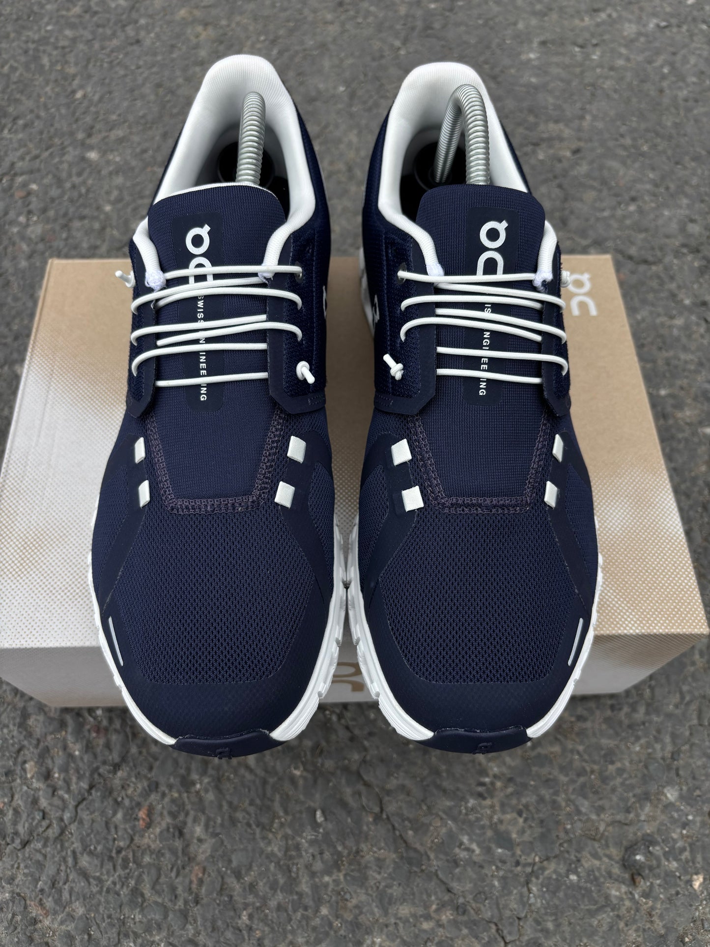 On Cloud 6 Navy White
