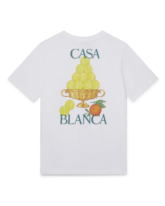 Casa Blanca Triomphe De Tennis T-shirt White