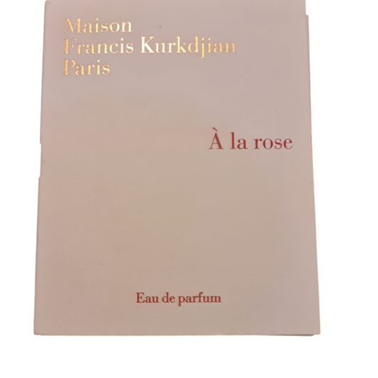 Maison Francis Kurkdjian À La Rose